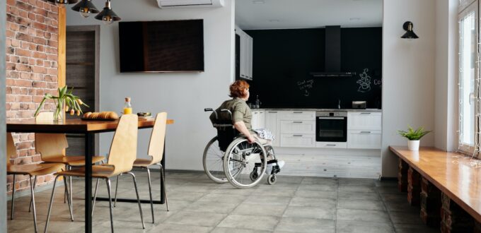 wheelchair access kitchen