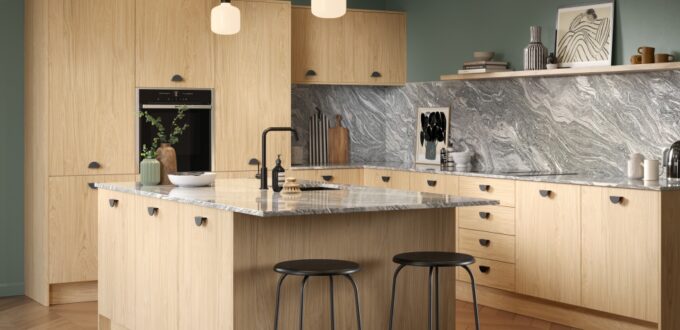 Wooden kitchen doors