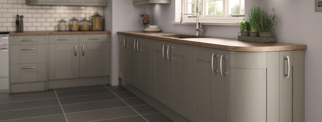 5-Piece Handpainted Real Wood Cambridge Dust Grey (Delivered within 6 weeks)