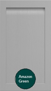 Grantham Handleless Shaker Amazon Green (Delivery within 6-8 weeks)