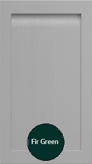 Grantham Handleless Shaker Fir Green (Delivery within 6-8 weeks)