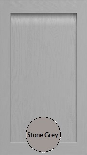 Grantham Handleless Shaker Stone Grey (Delivery within 6-8 weeks)