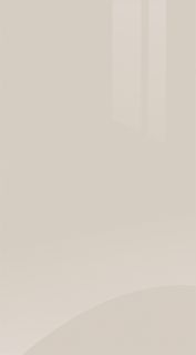Zur Supergloss Cashmere Kitchen Doors (Delivery within 10 to 14 working days)