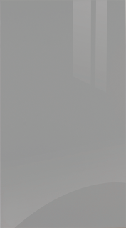 Zur Supergloss Dust Grey Kitchen Doors (Delivery within 10 to 14 working days)