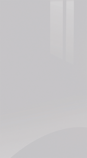 Zur Supergloss Light Grey Kitchen Doors (Delivery within 10 to 14 working days)