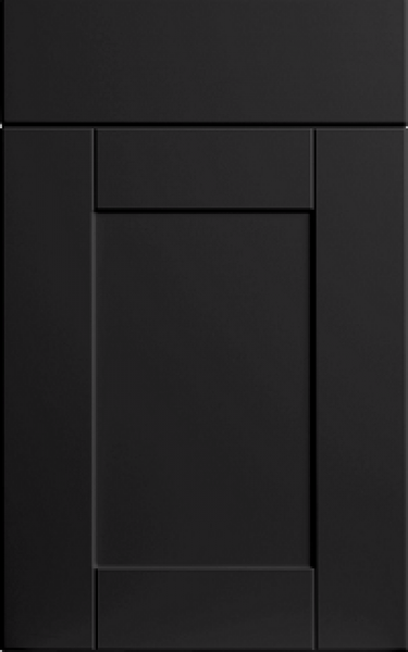 Shaker Matt Black