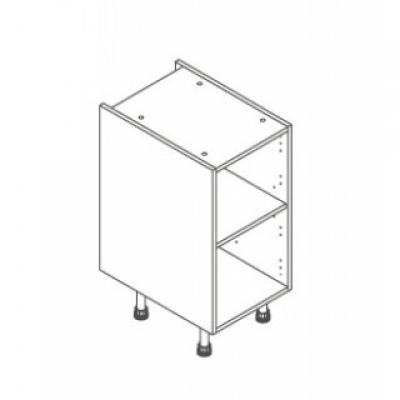 White ClicBox 400 Base Unit Door/Drawer line