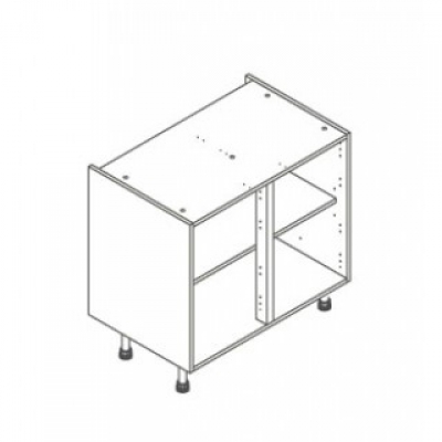 Dust Grey ClicBox 900 Base Unit Door/Drawer line