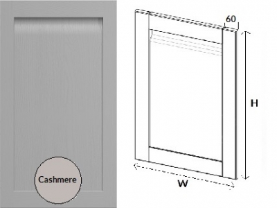 Grantham Handleless Shaker Cashmere (Delivered within 10-15 Working Days)