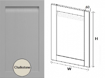 Grantham Handleless Shaker Chalkstone (Delivery within 6-8 weeks) Grantham Handleless Shaker Chalkstone (Delivery within 6-8 weeks)