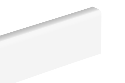 Formica Crisp White 4.1m Laminate Upstand