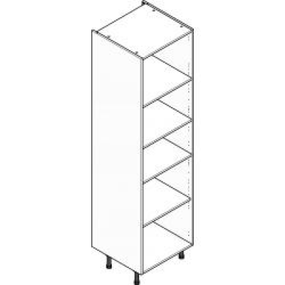 White Clicbox 600 Extra Tall Larder Unit (Shelving Pack Included)