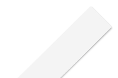Formica Crisp White Laminate Edging Strip