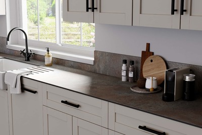 Iron Ore Compact Laminate 3m Worktop Upstand